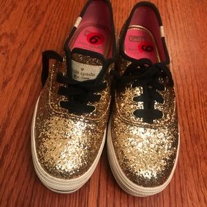 Kate Spade Glitter Keds